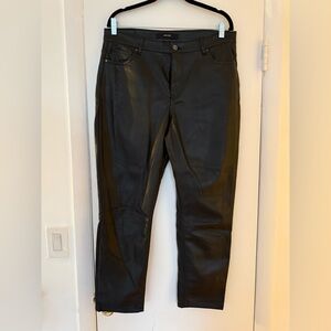 Vero Moda Black Leather Pants